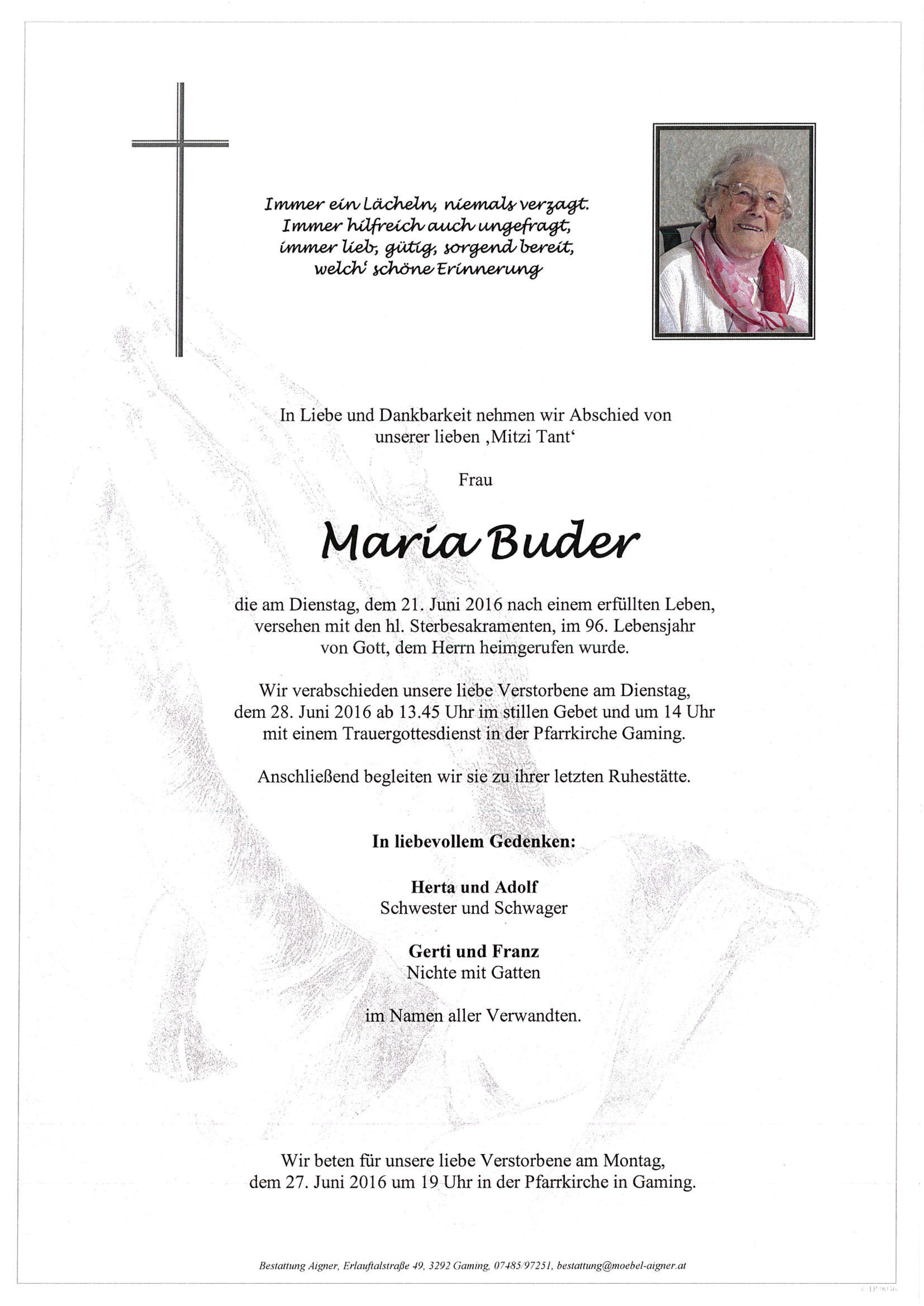 Maria Buder