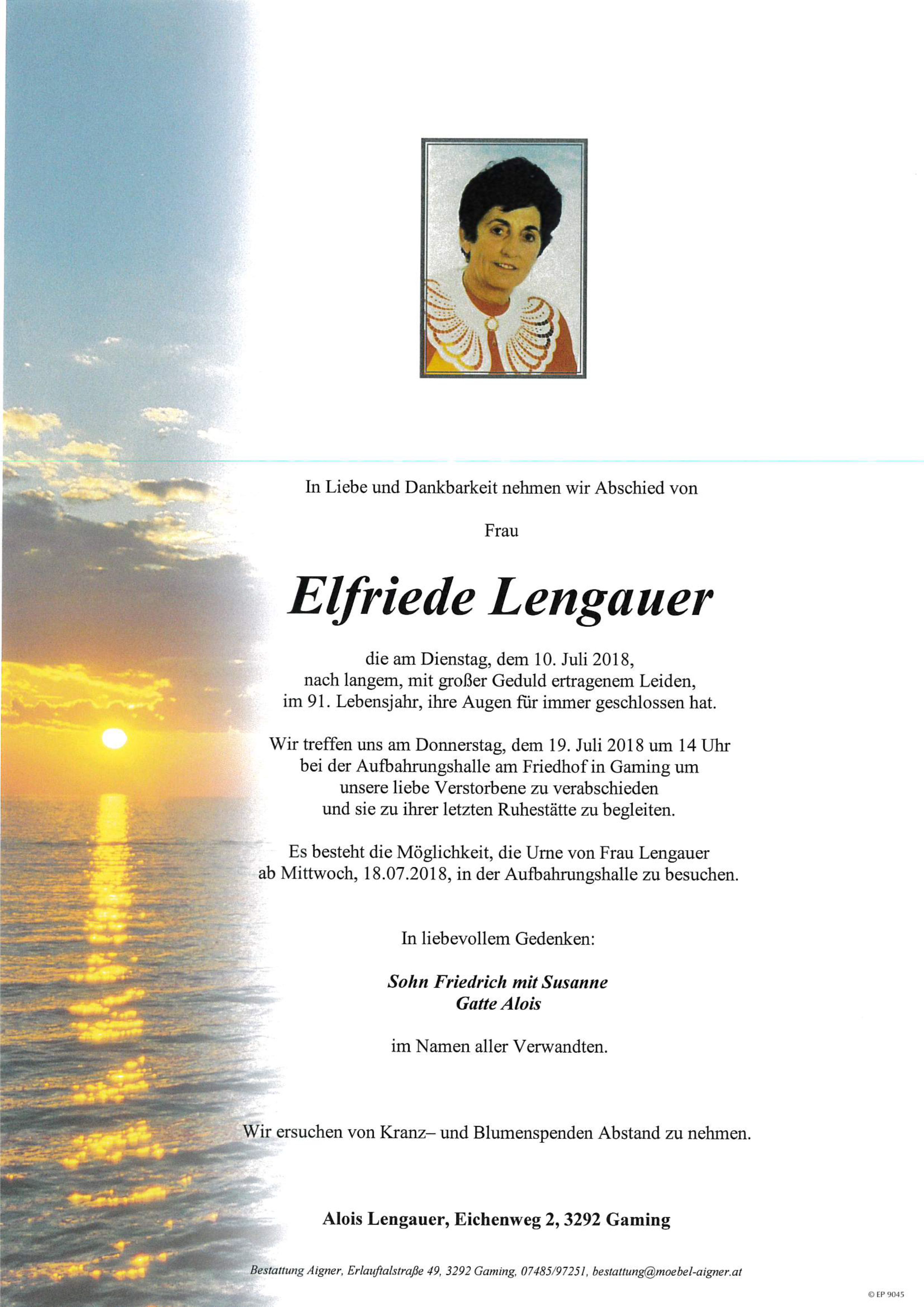 Elfriede Lengauer