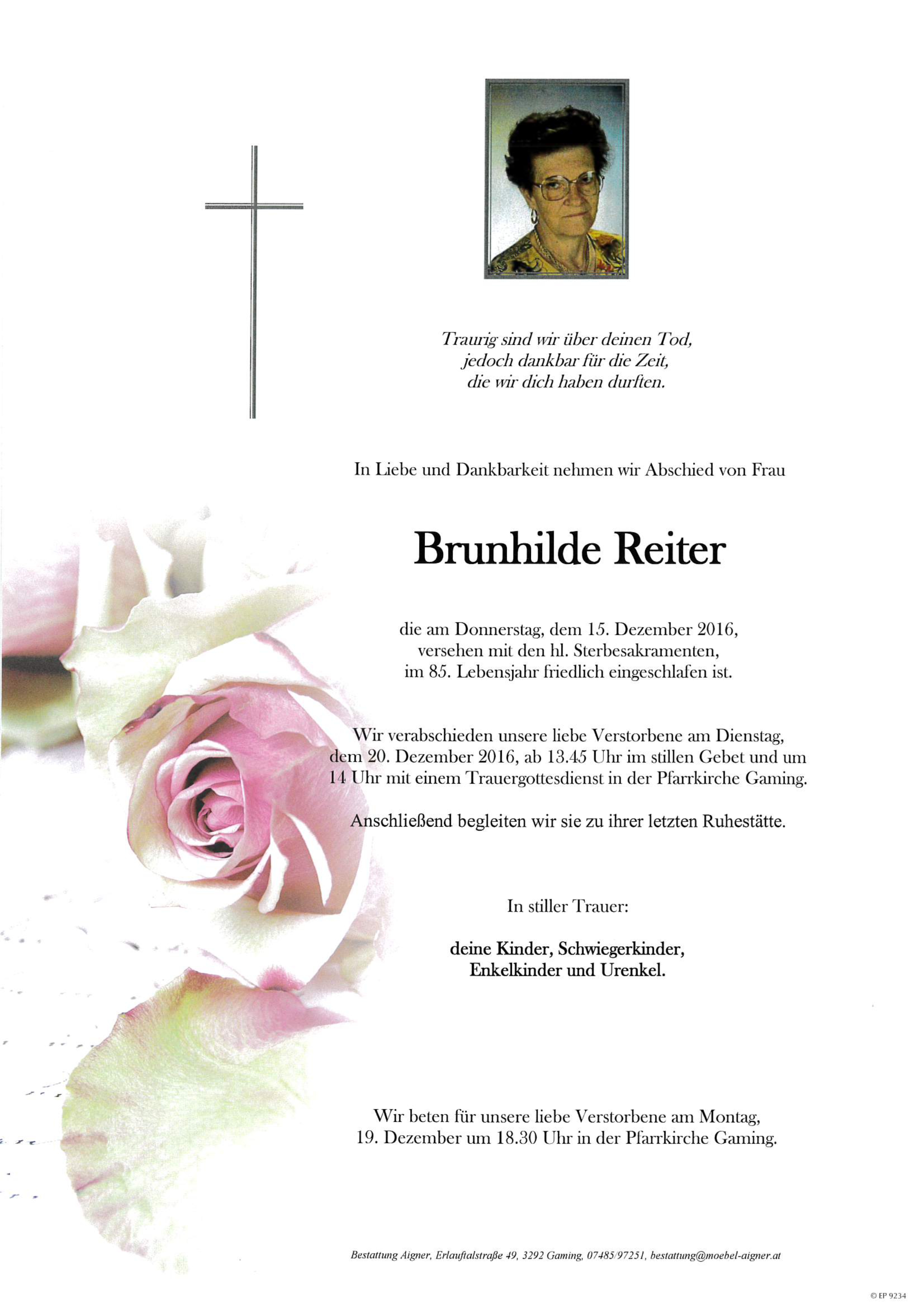 Brunhilde Reiter