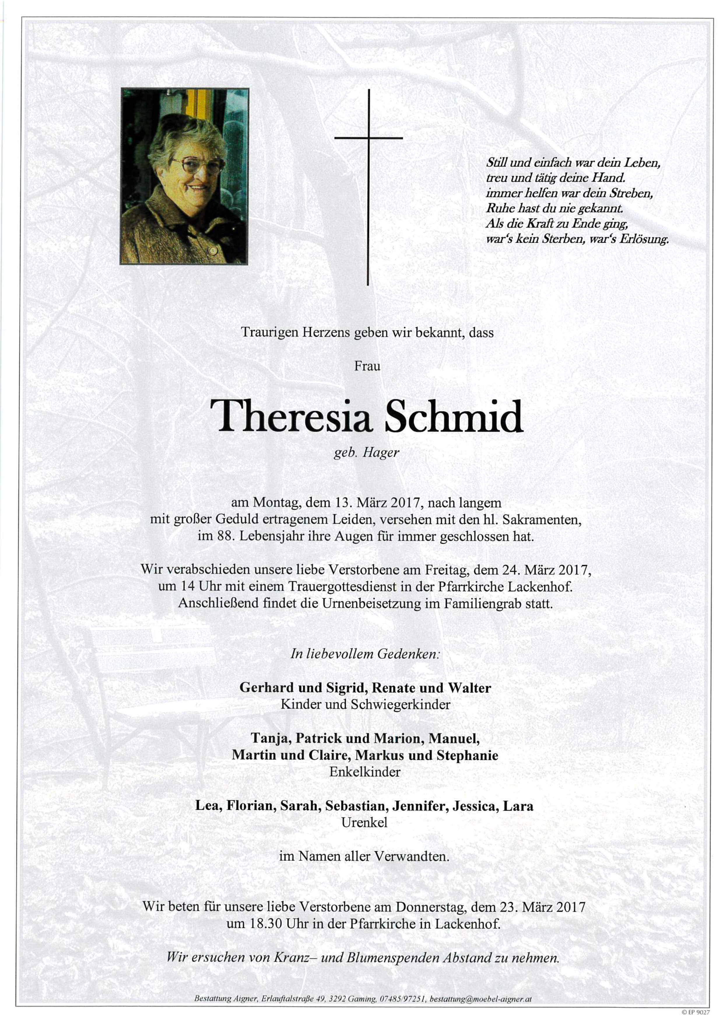 Theresia Schmid