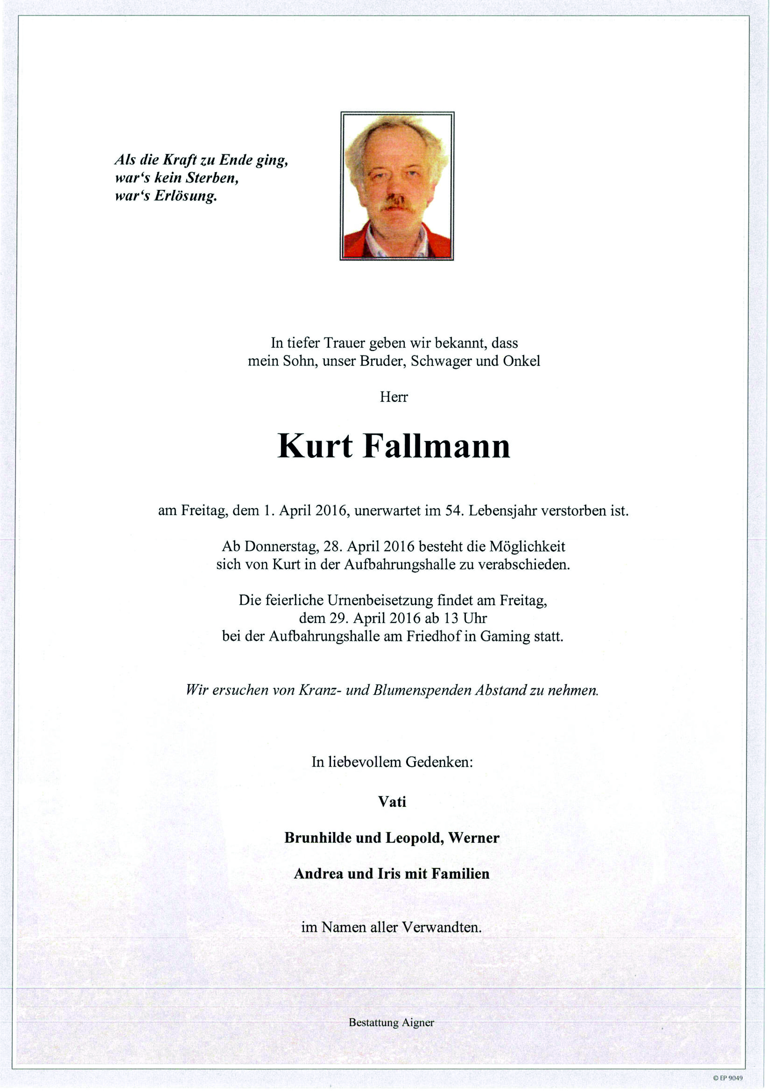 Kurt Fallmann