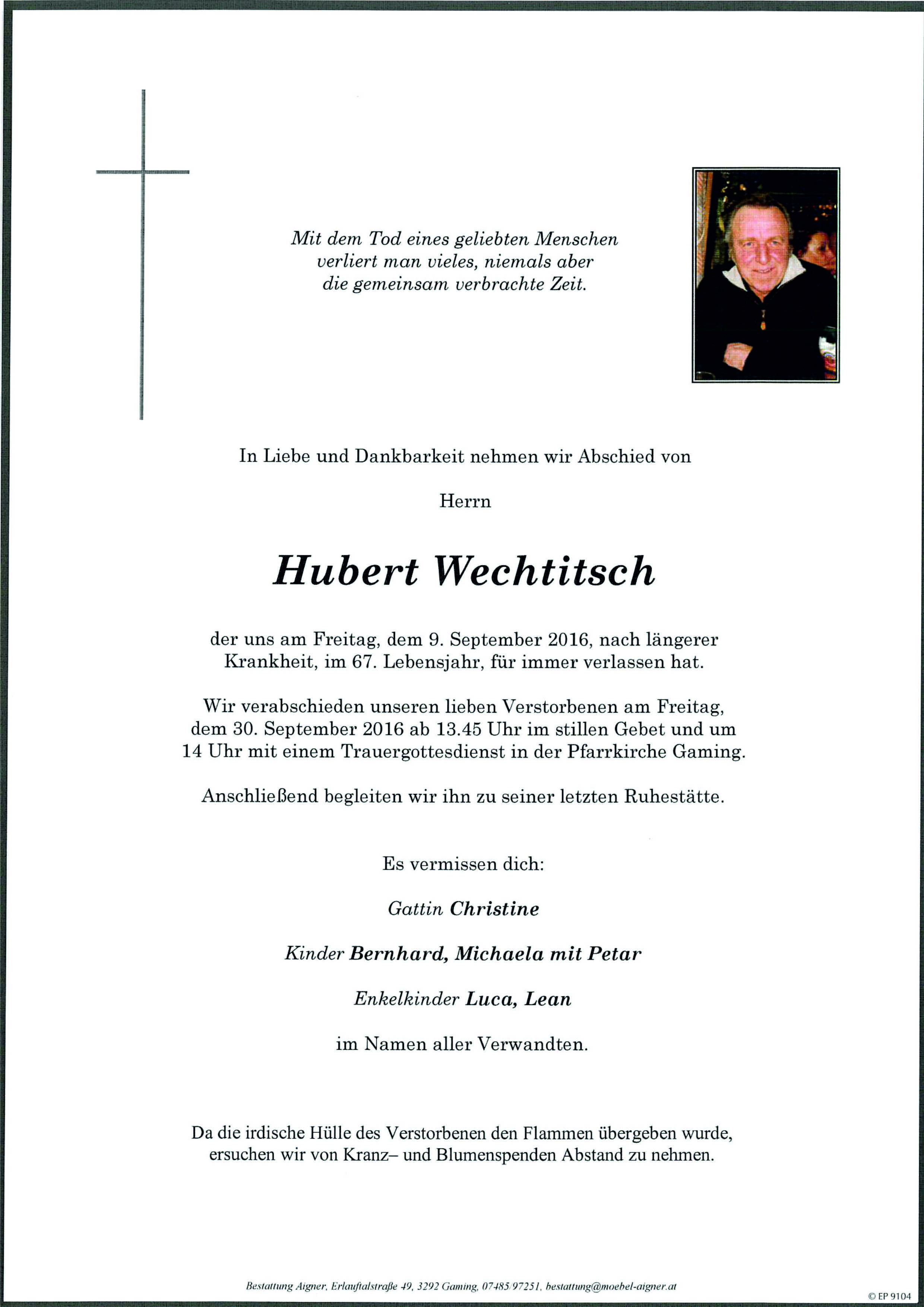 Hubert Wechtitsch